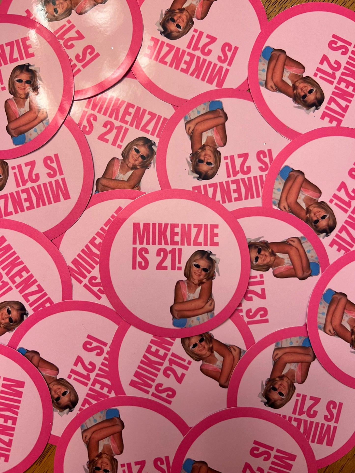 Personalized Stickers- 3 inch Round