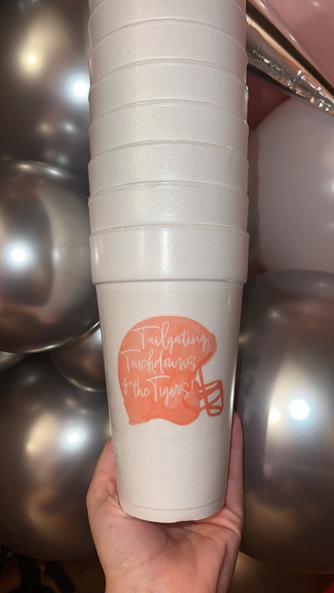 Clemson Gameday Cups- Sleeve of 8