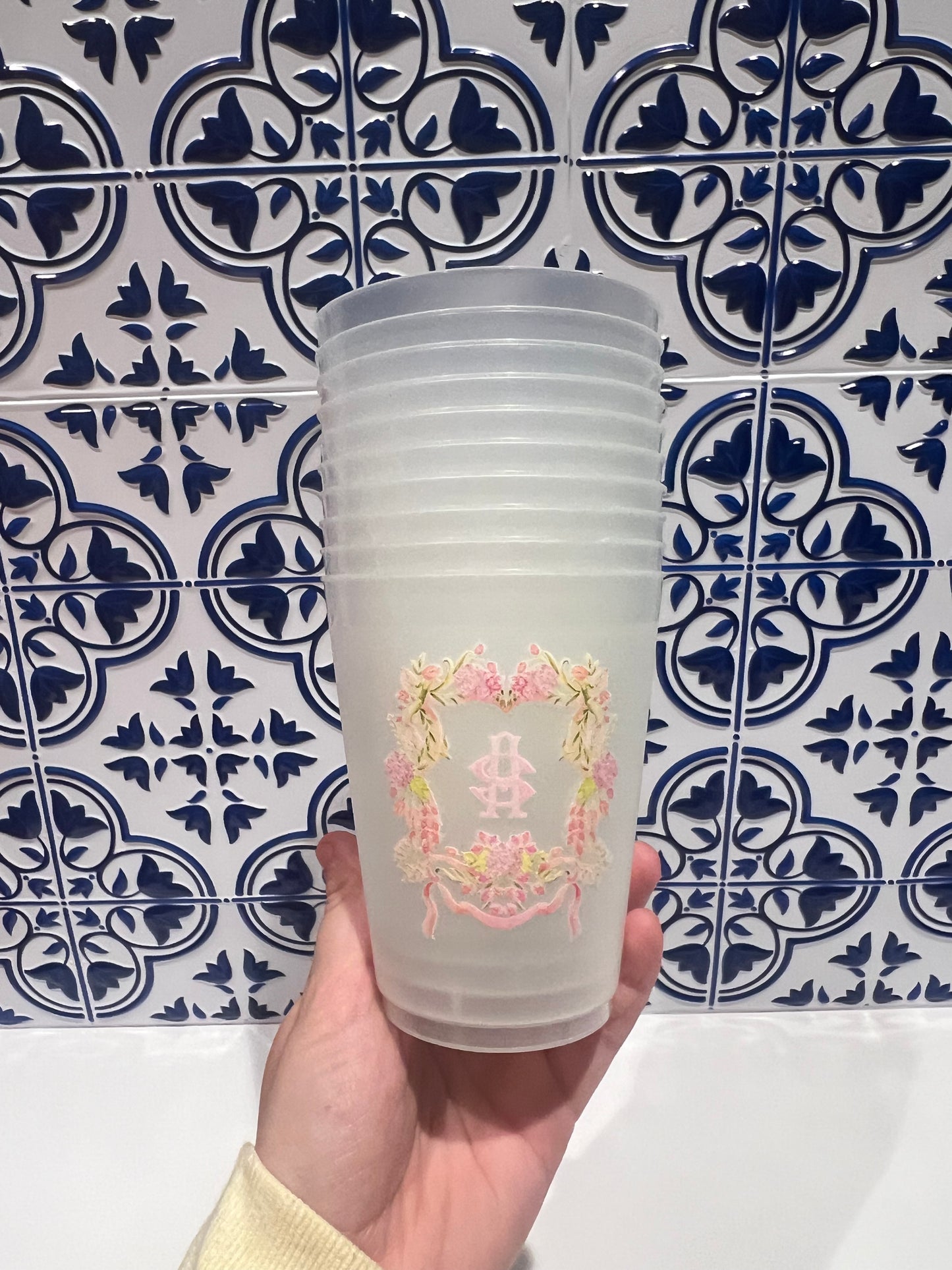 Wedding Cups- Sleeve of 8