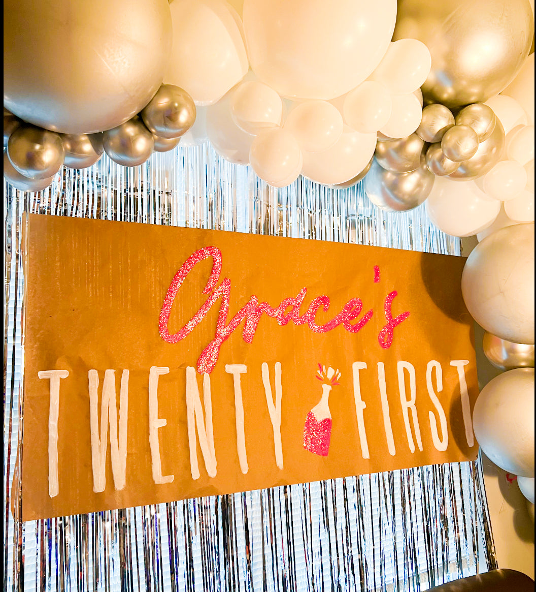 Hand Painted Banner