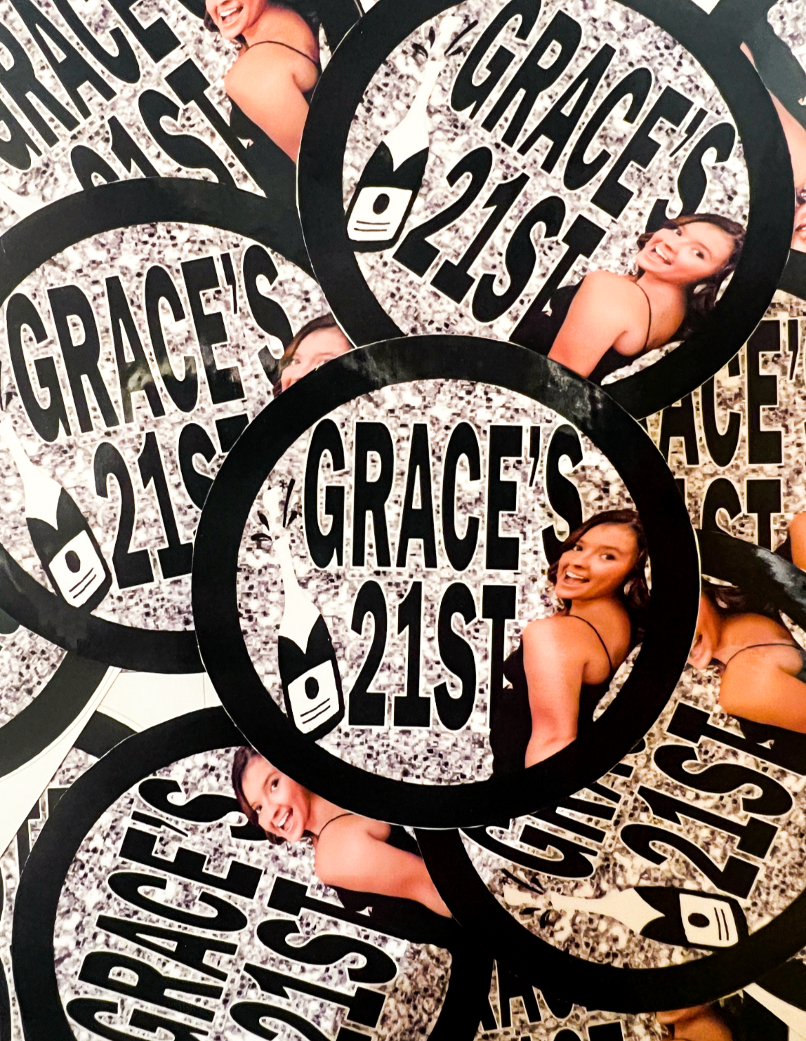 Personalized Stickers- 3 inch Round