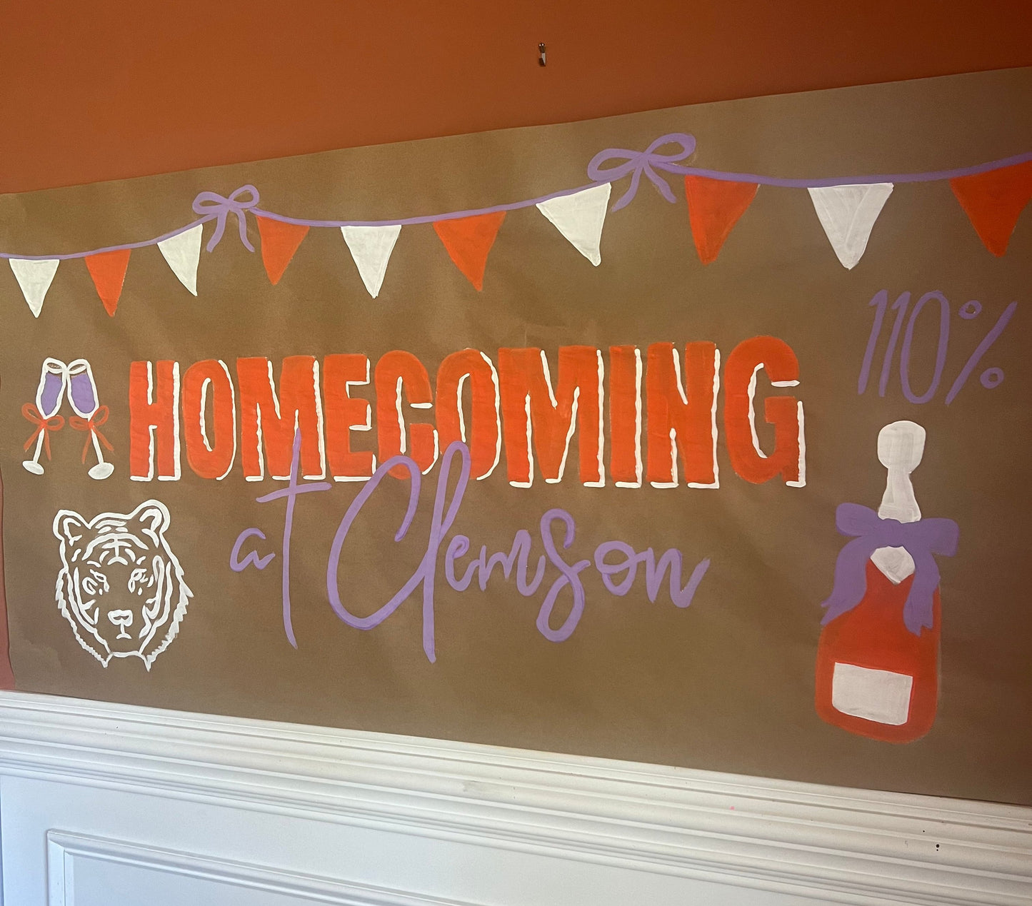 Hand Painted Banner