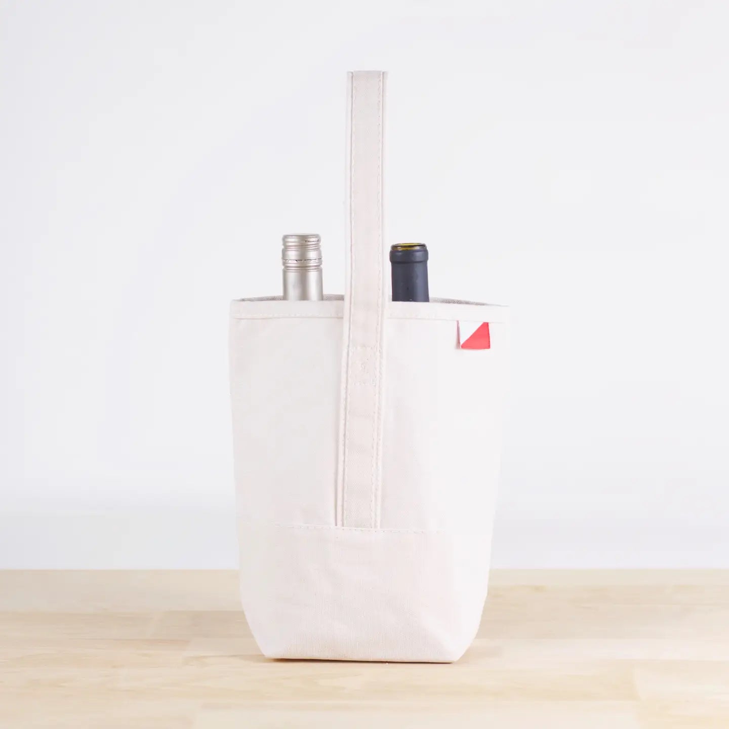 Double Bottle Canvas Wine Bag