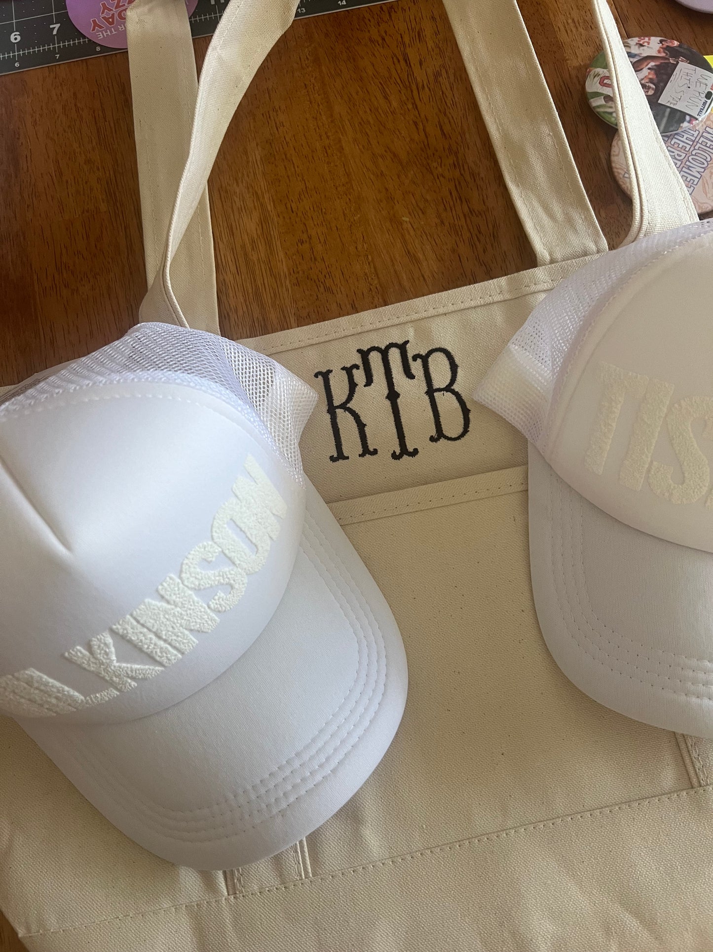 Last Name Hat | Bridal Hat, Engagement Hat