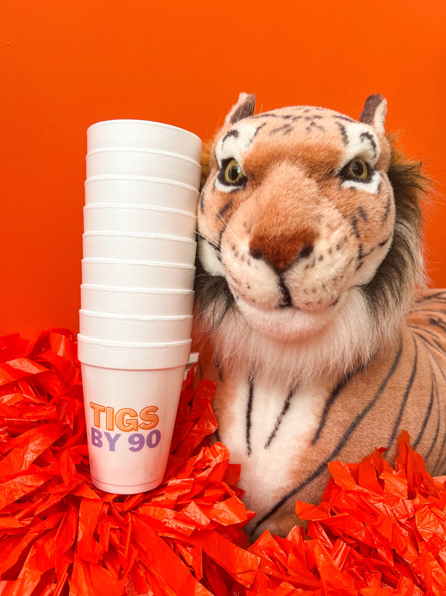 Clemson Gameday Cups- Sleeve of 8