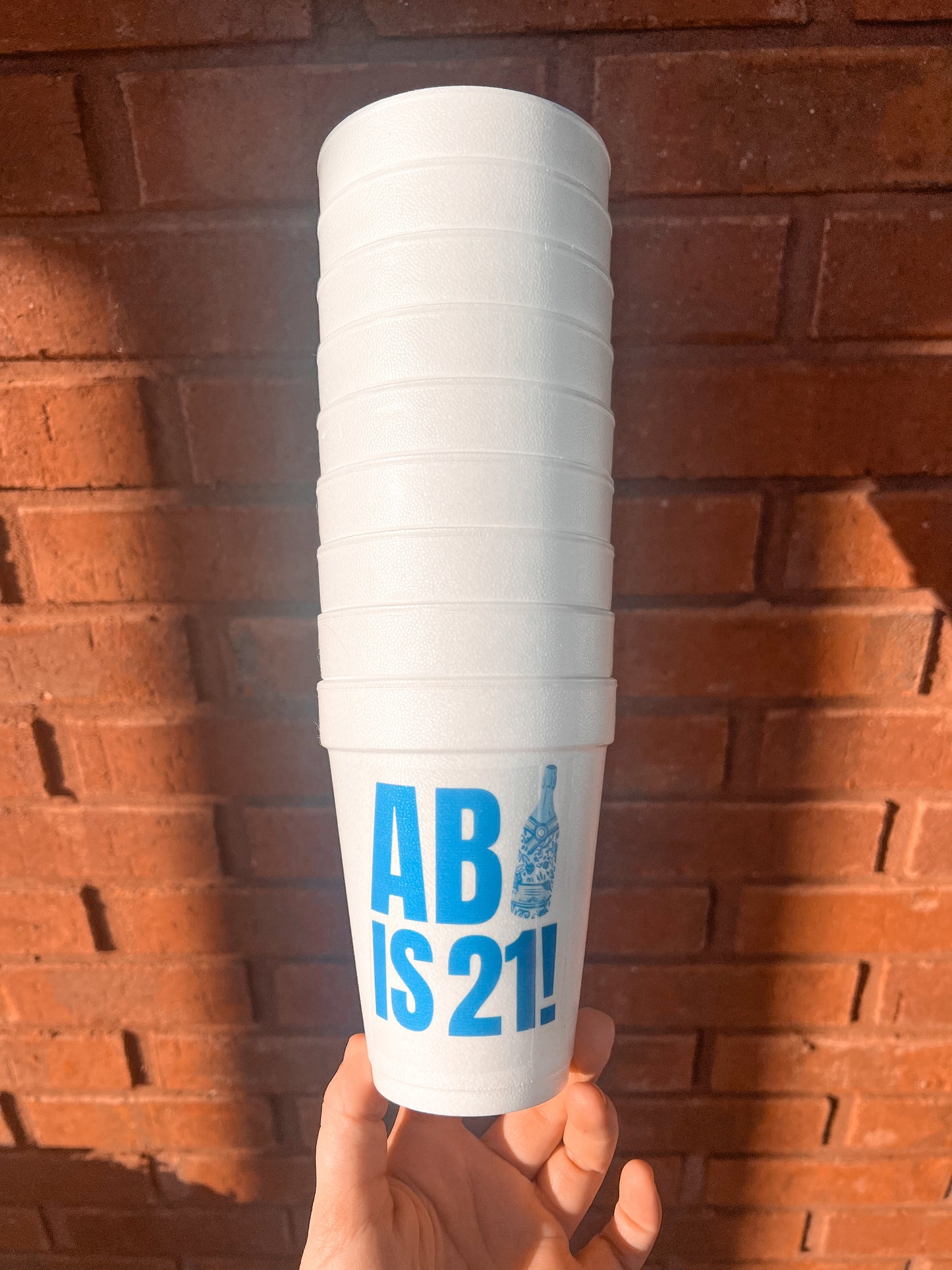 Personalized Cups- Sleeve of 8