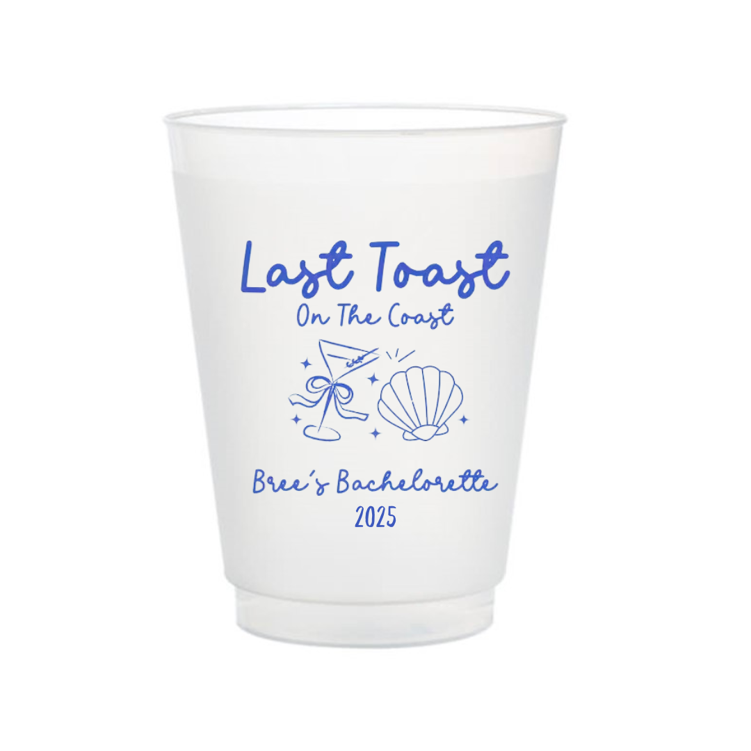 Bachelorette Cups- Set of 10
